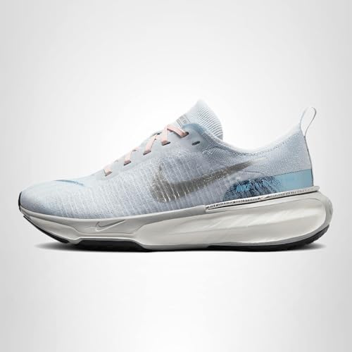 Nike Invincible 3 Women's Road Running Shoes (DR2660-010, Photon Dust/Psychic Blue/Sail/Light Smoke Grey) Size 8
