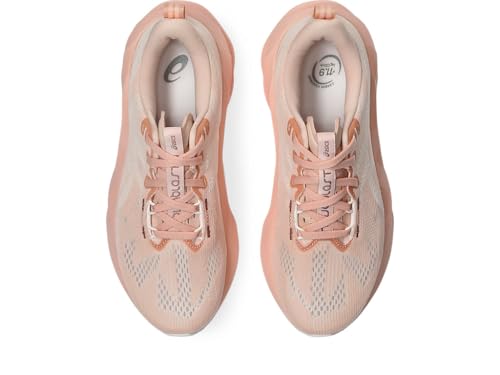 ASICS Women's Novablast 5 Sneaker, Breeze White, 3 UK