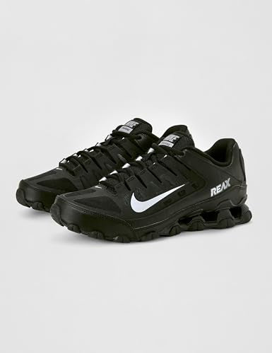 Nike Women's Reax 8 Trainer, White/Black, 9.5