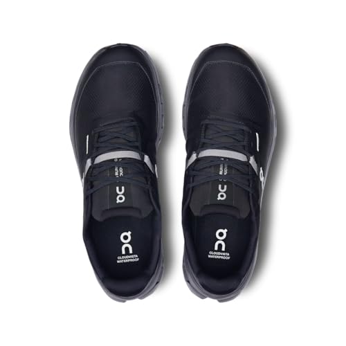 On Womens Cloudvista 2 Waterproof Black/Eclipse 8 Medium