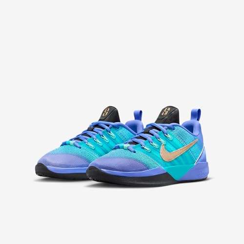 Nike Sabrina 3 "Walnut Big Kids' Basketball Shoes (Sapphire/Dusty Cactus/Mint Foam/Blur) Size 3.5