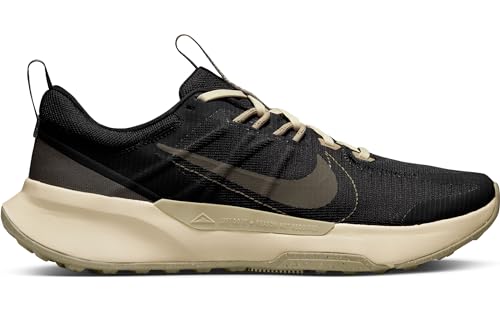 Nike Juniper Trail 2 Mens Sneaker, Black/Ironstone-Khaki-SANDDRIFT-Phantom, 8 US