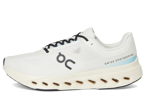 On Men's Cloudsurfer Next Sneaker, Ivory/Dew, 10 Wide