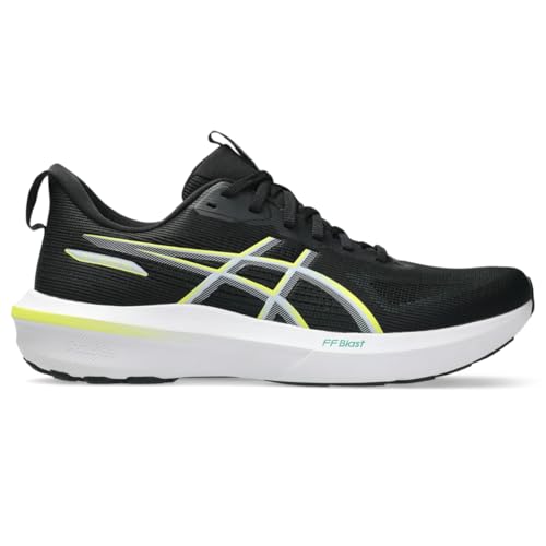 ASICS Men's GT-1000 14 Running Shoes, 10.5, Black/Citron