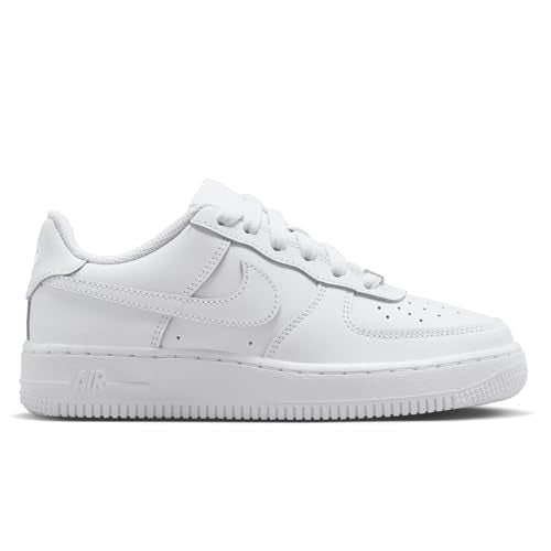 Nike Air Force 1 Le Big Kids Shoes Size-4.5, White/White-white-white