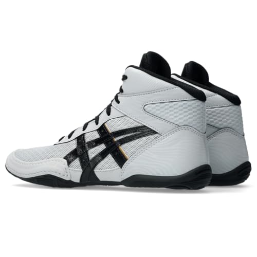 ASICS Kid's Matflex 7 Grade School Wrestling Shoes, 4.5, Concrete/Black