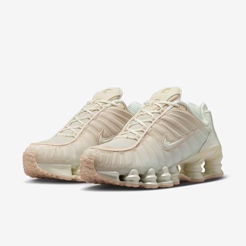 Nike Shox TL Women's Shoes (Pearl White/Particle Pink/Soft Pearl) Size 7