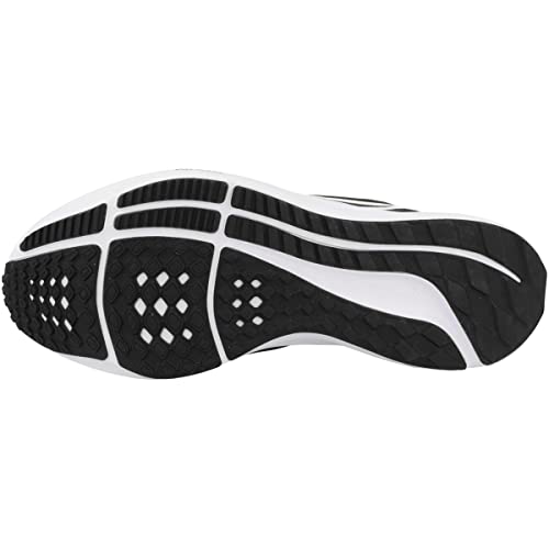 Nike Men's Air Zoom Pegasus Sneaker, Black White Dark Smoke Grey, 10 US