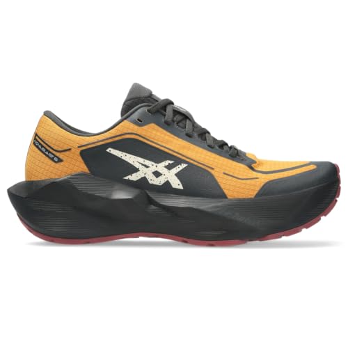 ASICS Men's NOVABLAST 6 GTX Running, 12.5, Sandstorm/Black