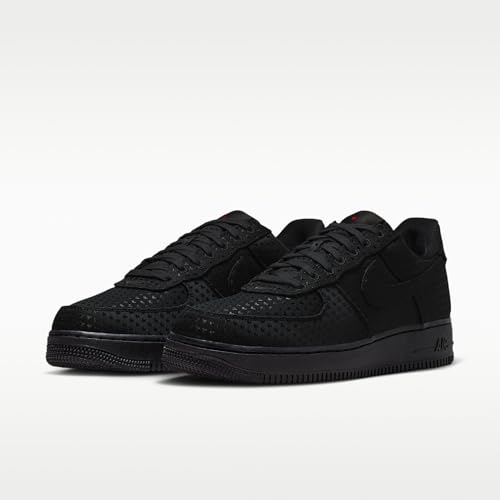 Nike Air Force 1 Retro Valentine’s Day Men's Shoes (Black/University Red/Black) Size 12