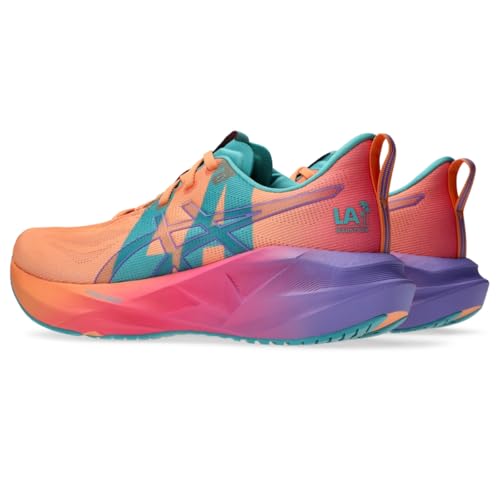 ASICS Unisex NOVABLAST 5 Running Shoes, 11.5M / 13W, Mojave/Amethyst