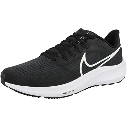 Nike Mens Air Zoom Pegasus 39 Running Shoes, Black/White-DK Smoke Grey, 9 UK (10 US)