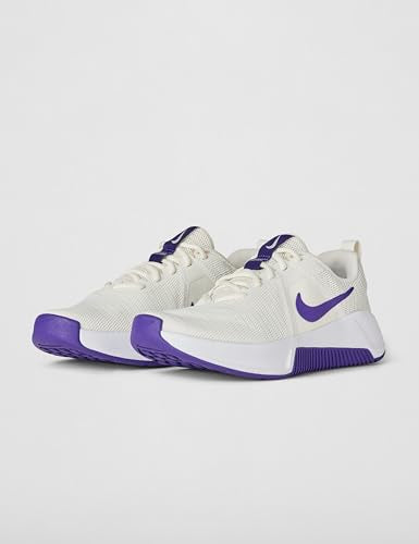 Nike Women's MC Trainer 3 Workout Shoes, Sail/Court Purple-White, 6.5