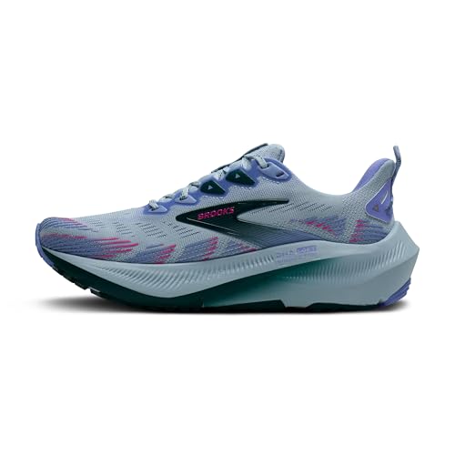 Brooks Women's Ghost Trail, Off-Road Running Shoe for Rugged Terrain - Skyway/Bell/Atlantic Deep - 5.5 Medium