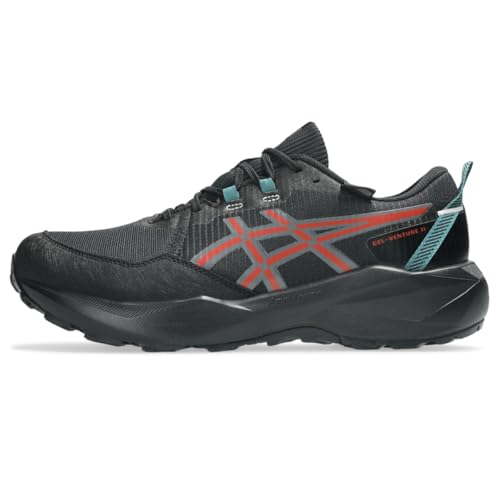 ASICS Men's Gel-Venture 11 Waterproof Running Shoes, 10, Black/Spice Latte