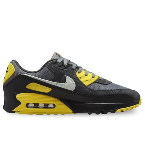 NIKE Shoes Air Max 90 Code DM0029-016 Grey Men's, Grey Yellow, 8