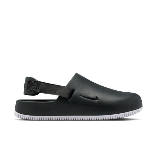 Nike Men's Calm Mules, Dark Smoke Grey/Dark Smoke Grey, 12