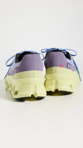 On Women's Cloudmonster Sneakers, Nimbus/Hay, Blue, Green, 5.5 Medium US