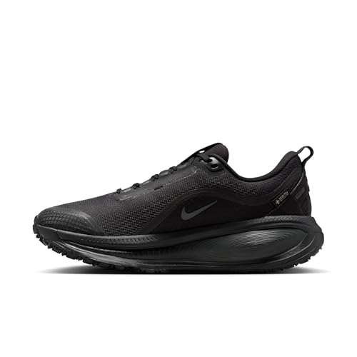 Nike Vomero 18 Gore-TEX Women's Waterproof Road Running Shoes with Reflective Accents (Black/Anthracite) Size 8
