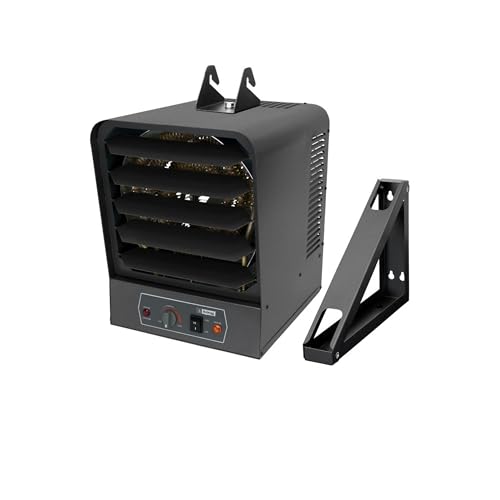 KING GH2410TB Electric Garage Heater w/Bracket and Thermostat, 10000W / 240V