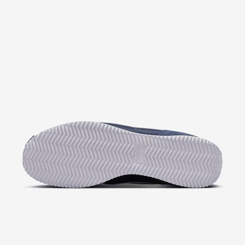 Nike Men's Cortez Sneakers, Midnight Navy/White, 11 Medium US