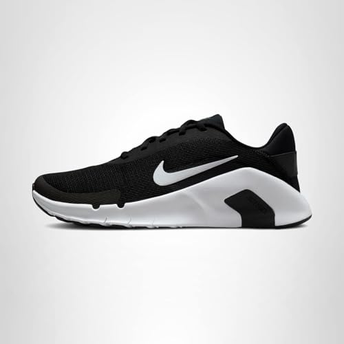 Nike Women's Flex Train Training/Workout Shoes, Black/White-Anthracite, 8