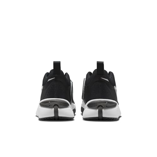 Nike Boy's Team Hustle D 11 Sneaker, Black White, 5.5 US