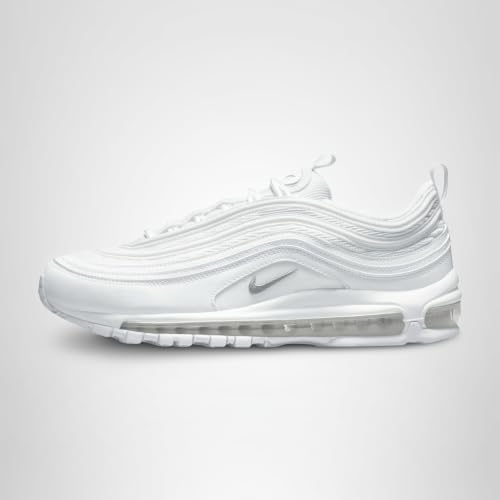 Nike Men's Air Max 97 Shoes, Multicolour White Reflective Silver Wolf Grey 105, 7.5