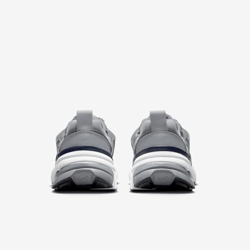 Nike V2K Run Shoes (HJ4497-002, Wolf Grey/Cool Grey/White/Midnight Navy) Size 12