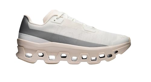 On Women's Cloudmonster Void Running Shoes Sneakers (Ivory - Seashell, US Footwear Size System, Adult, Women, Numeric, Medium, 8)