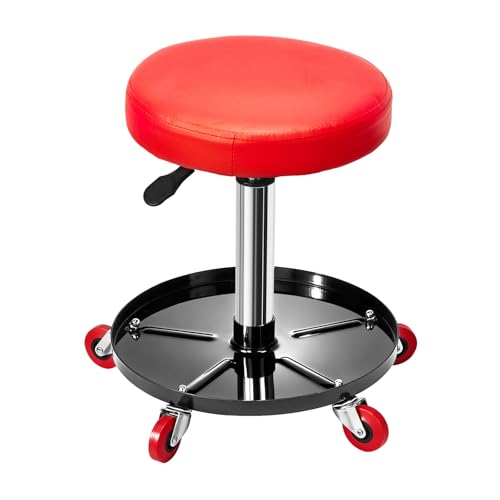 MOTOOS Mechanic Stool, Pneumatic Roller Seat Rolling Pneumatic Creeper
