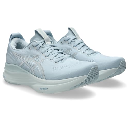 ASICS Women's Gel-Kayano 32 Running Shoes, 8.5, Sky/Pure Silver
