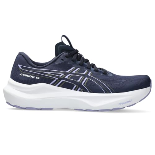 ASICS Women's GT-2000 14 Running Shoes, 10, Midnight/Bluebell