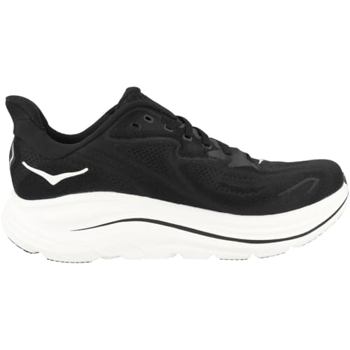 Hoka Men's Clifton 10 Black/White 10.5 Medium