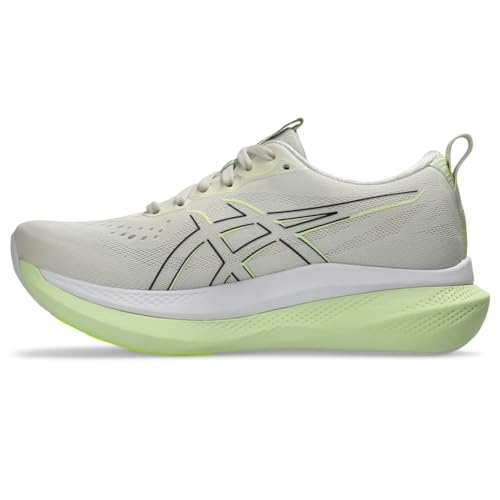 ASICS Women's GLIDERIDE MAX Running Shoe, 11, Birch/Black