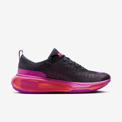 Nike Invincible 3 Women's Road Running Shoes (DR2660-501, Dark Raisin/Hot Punch/Laser Fuchsia/Hyper Violet) Size 10