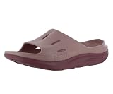 HOKA Ora Recovery Slide 3 Unisex Shoes Size 13, Color: Peach Whip/Mistful Mauve