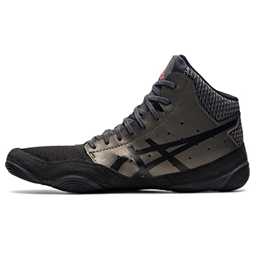 ASICS Men's Snapdown 3 Wrestling Shoes, 5, Black/Gunmetal