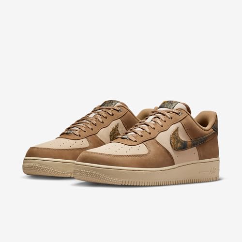 Nike Air Force 1 '07 Realtree Men's Shoes (Rattan/Rocky Tan/Seal Brown/Multi-Color) Size 8.5