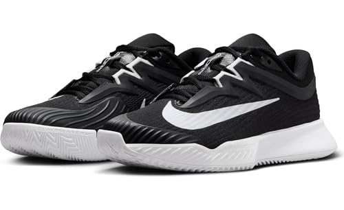 Nike Women's Zoom Vapor Pro 3 ClyTennis Shoe, Black White, 9 US