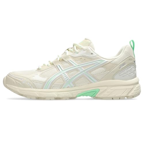 ASICS Unisex Gel-NUNOBIKI Sportstyle Shoes, 7M / 8.5W, Cream/Menthol