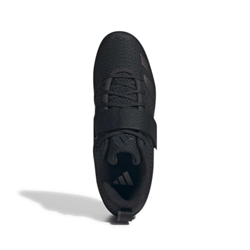 adidas Unisex-Adult Powerlift 5 Weightlifting, Black/Black/Carbon, 7