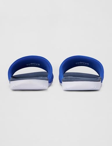 Nike Little/Big Kid's Kawa Slides, Game Royal/White-Thunder Blue-White, 7Y