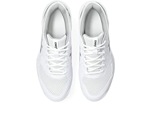 ASICS Men's Gel-Dedicate 8 Tennis Shoes, 10.5, White/Black