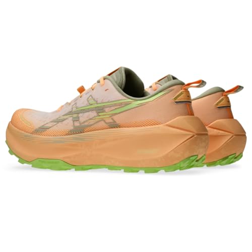 ASICS Men's Trabuco Max 4 Running Shoe, 10, Cream/Khaki