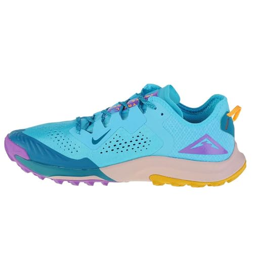 Nike Air Zoom Terra Kiger 7 Mens Running Trainers CW6062 Sneakers Shoes (UK 7.5 US 8.5 EU 42, Turquoise Blue White 400)