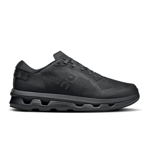 On Men's Cloudzone Sneakers, Black/Eclipse, 9.5 Medium US