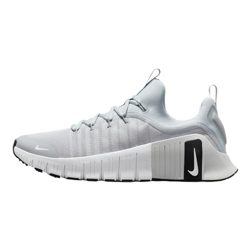 Nike Men's Free Metcon 6, Wolf Grey/White/Photon Dust/Black 9.5 Medium