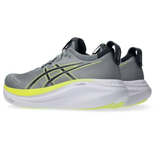 ASICS Men's Gel-Nimbus 27 Running Shoe, 11.5, Gravel/Carrier Grey