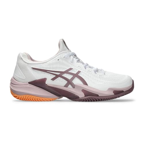 ASICS Women's Court Ff 3 Clay Trainers, White Soothing Sea, 5.5 US